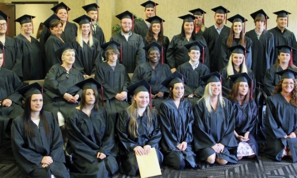 adult education graduation photo