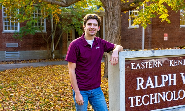 EKU Manufacturing Engineering Student Davis Huntley