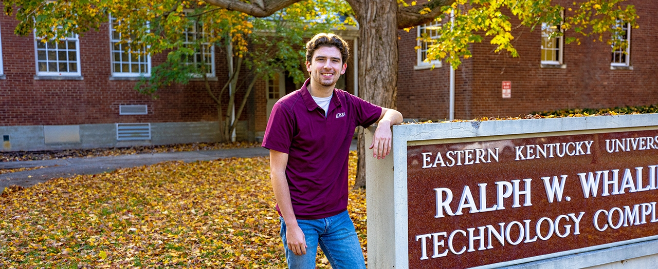 EKU Manufacturing Engineering Student Davis Huntley